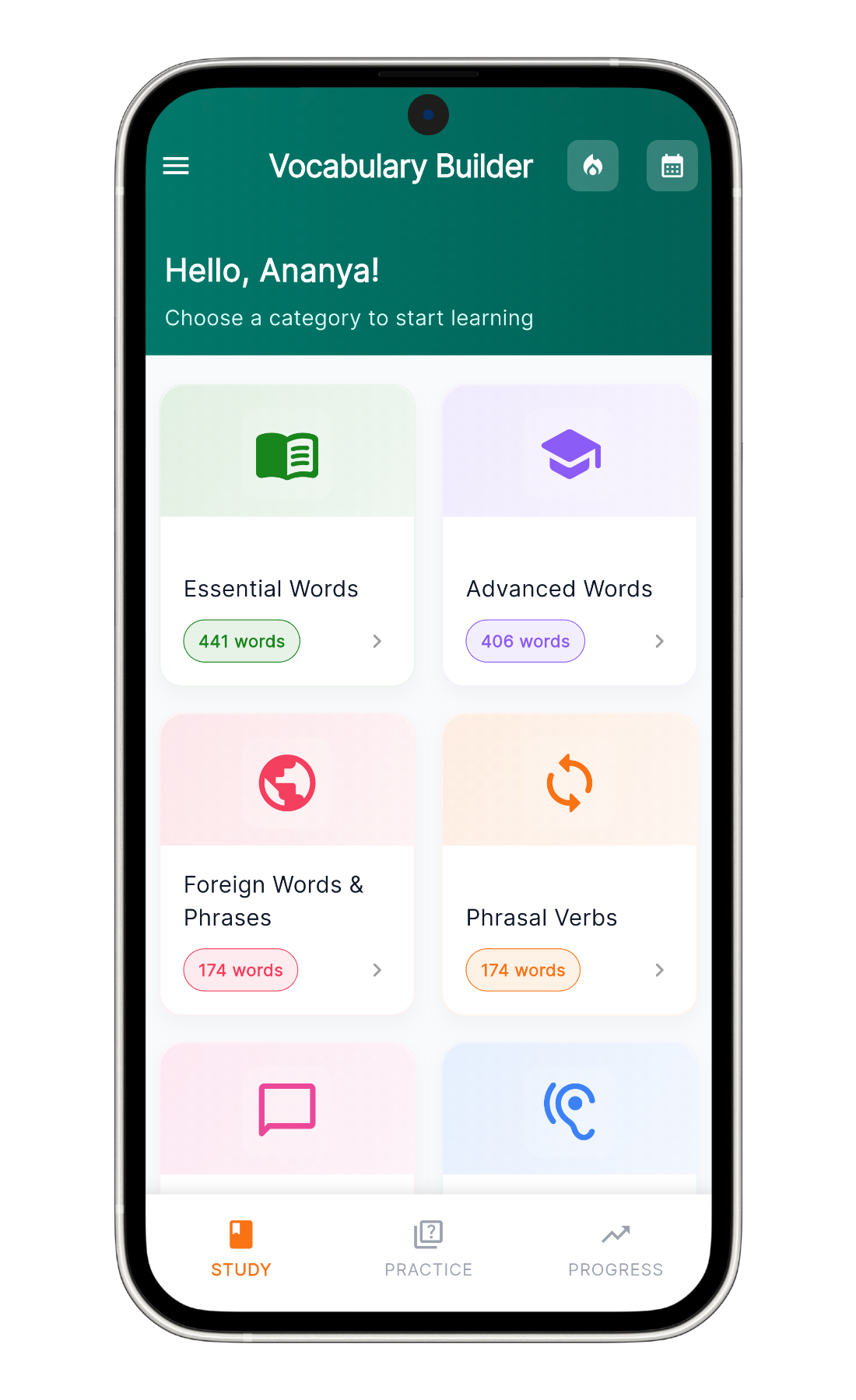 9 Vocabulary Categories