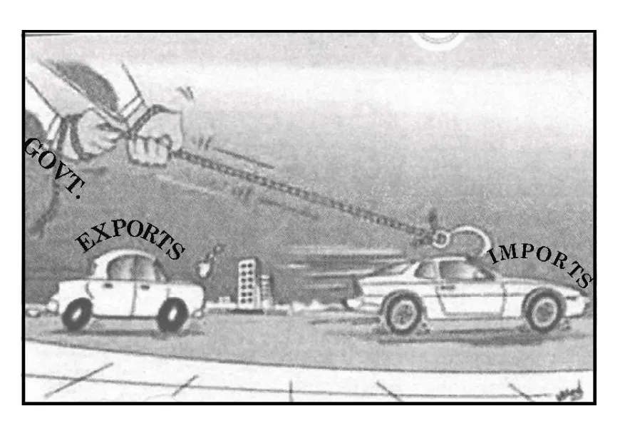 Import Substitution Cartoon