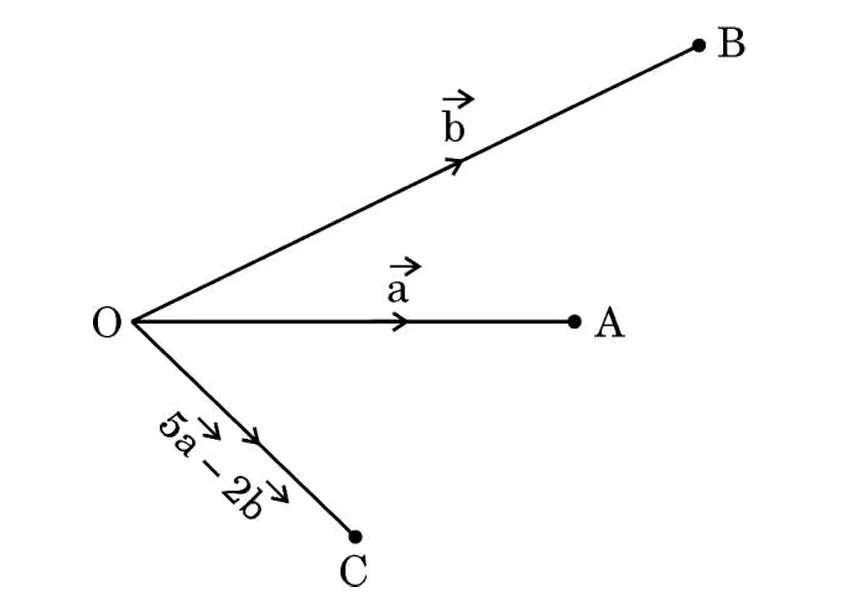 Vector diagram of friends movement