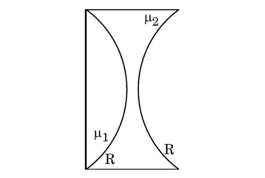 Plano-convex and biconcave lens