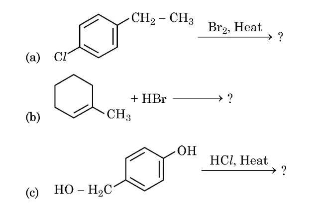 Q26A reaction schemes