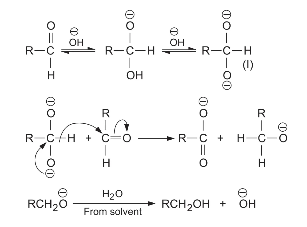 Cannizzaro Reaction Mechanism - General RCHO